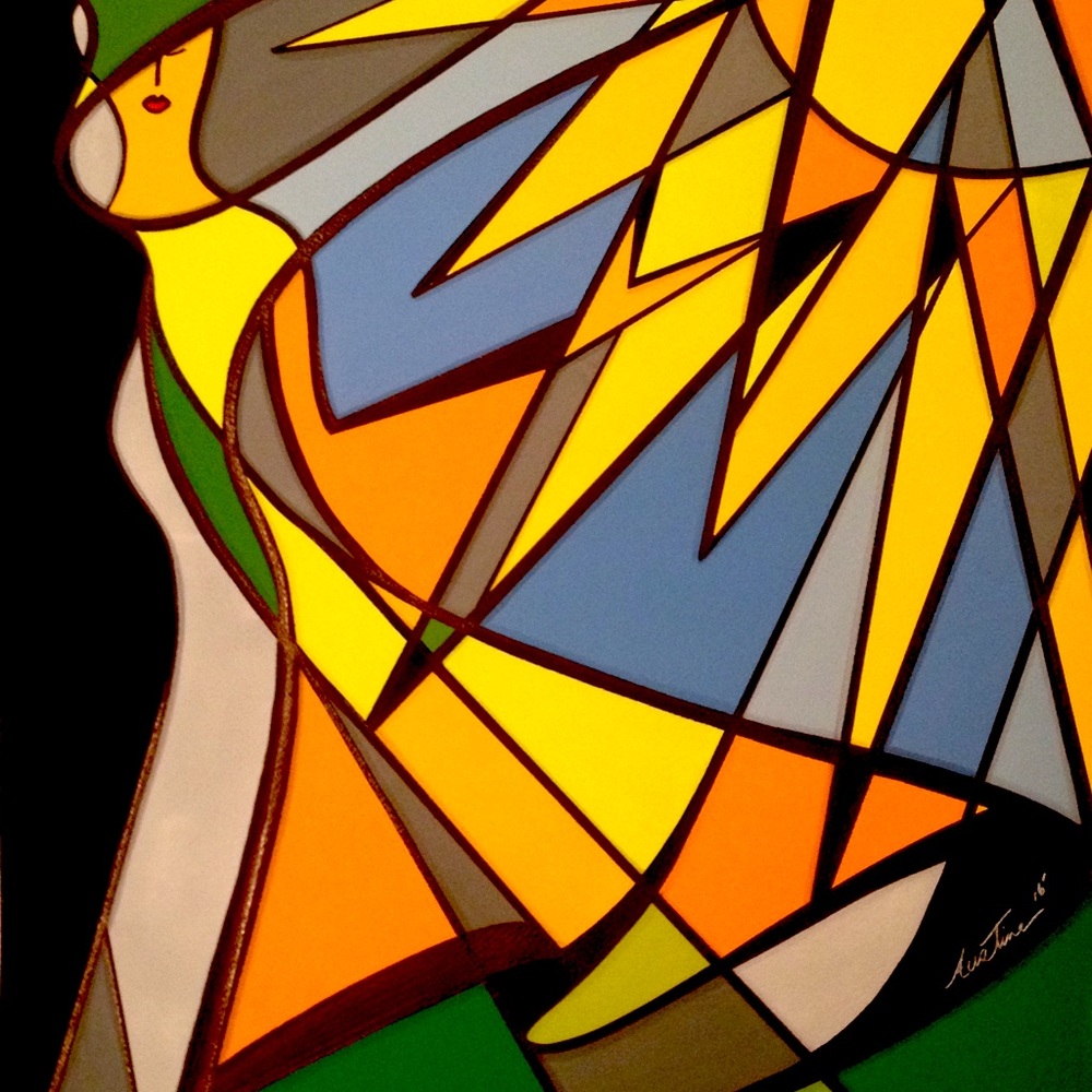 Austina Paintings 30”x20” Gouache Watercolor paper